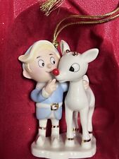 Lenox & Rudolph Co. Christmas Ornament Rudolph's Glowing Friendship Hermey picture