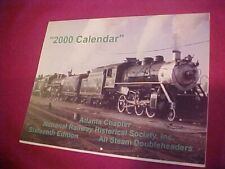 vintage picture calendar year 2000. National Railway Historical Society.  picture