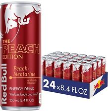 Red Bull Energy Drink, Peach Edition, 8.4 Fl Oz (24 Pack) picture