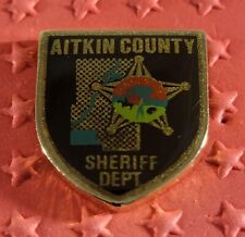 Aitkin County Sheriff Dept Pin Lapel Hat Pin picture