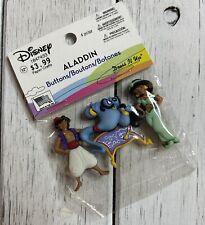 NEW/UNOPENED Disney Aladdin And Jasmine Buttons picture