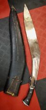 19TH CENTURY NAPAL NEPALESE GURKHA KUKRI 24inch KNIFE SWORD SCABBARB COLLECTIBLE picture