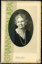 Antique Matted Photo - Older Nice Looking Older Lady - Ontario, Oregon picture