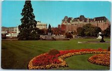 Empress Hotel from Parliament Building Grounds, Victoria, B. C., Canada picture