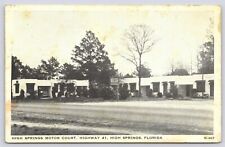 FL High Springs, High Springs Motor Court, Highway 41, WB Unposted picture