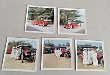 Five 1960s Antique Auto, Car Photos, May Be Apperson, Family in Period Clothing picture