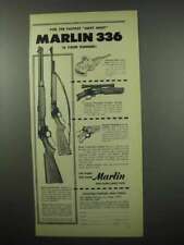 1955 Marlin 336-30/30-C; 336-SD Rifle Ad - Next Shot picture