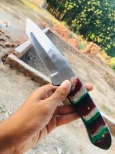 Custom Hand Made Damascus Steel Hunting Knife picture