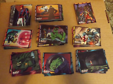 1995 WILDCATS ANIMATED TRADING CARD LOT OF 125 CARDS NO DUPLICATES picture