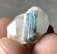 19 Carats  beautiful Tourmaline with quartz Specimen from Afghanistan picture