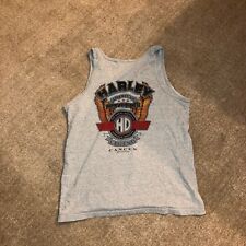 Harley Davidson Cancun Mexico Men’s Tank top Shirt T-shirt Size L picture