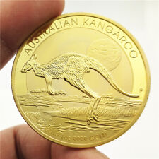 U.S.A Coin Kangaroo Jump Animal Gift Commemorative Challenge Coins Gold Plated picture