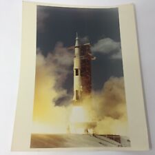 NASA vintage Photo Apollo 16 - Saturn V Kodak Paper 1972 picture