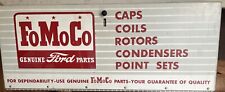 Vintage 1950-1960s FoMoCo Ford Motor Co Parts Display Metal Cabinet-Original picture