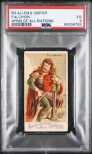 1887 N3 Allen & Ginter Arms Of All Nations FALCHION PSA 3 VG picture