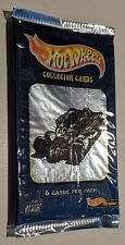 MATTEL Hot Wheels trading collector 6 cards per sealed pack 1999 comic images picture