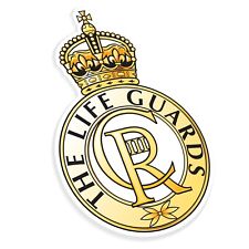 NEW STYLE THE LIFE GUARDS STICKER - BRITISH ARMY - LG HOUSEHOLD CAVALRY picture