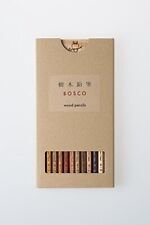 New BOSCO Wood Pencil Shigeki Miyamoto Solid High-Quality 10 Pencils Halcana JP picture