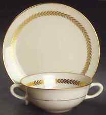 Lenox Imperial Flat Cream Soup Bowl & Dessert Plate/Saucer Set 6737304 picture