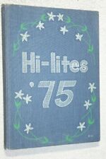 1975 Hilltop High School Yearbook West Unity & Alvordton Ohio OH - Hi-Lites 75 picture