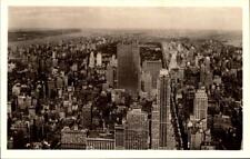 North View From The Empire State Bldg New York City Real Photo Postcard BK34 picture