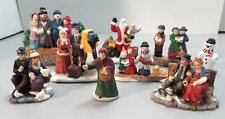 8 Vtg Porcelain Figurines Dickens Collectibles Accessories 1996 2 O'WELL Figures picture