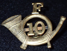 Span Am - Philippine Insurrection 10th Infantry Regiment Cap Insignia Device picture