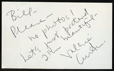 Valerie Curtin signed autograph auto 3x5 Cut American Actress & Screenwriter picture