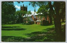 Concord Chapel St Paul School 1960 NH chrome Unposted Postcard picture