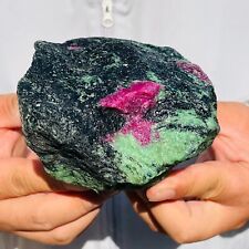 1900g Large Natural Ruby Zoisite Quartz Crystal Gemstone Rough Mineral Specimen picture