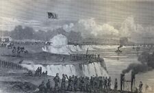 1865 Civil War Siege and Capture of Port Hudson David Farragut picture