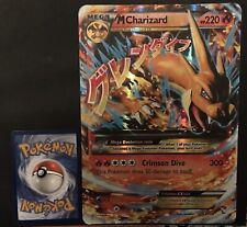 Mega Charizard EX 13/106 M JUMBO Flashfire Pokemon Card Oversized ULTRA RARE PL picture