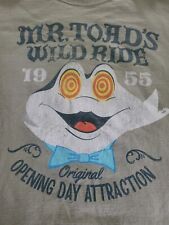 Disney “Mr Toads Wild Ride Opening Day Atraction” Distressed T-Shirt XL Parks picture