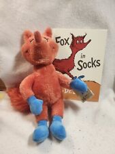 Fox In Socks By Dr. Suess Book And Plush -- Kohls In Gift Bag NEW picture