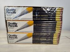 Full Box Of 72 shell gasoline advertising pencil SU 2000 Performs Black #2 NOS picture