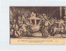 Postcard Coach of the Napoleon I Marriage Versailles France picture