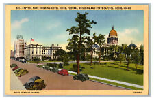 Capitol Park Hotel Federal Bldg. Boise Idaho Postcard picture