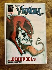 What If? #1 Venom Possessed Deadpool TURKISH COMIC TURKEY Skottoe Young Venom picture