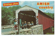 Soudersburg Bridge Pennsylvania PA Postcard Amish Country Greeting picture