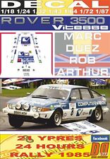 DECAL ROVER 3500 VITESSE MARC DUEZ YPRES 24 R. 1985 DnF (12) picture