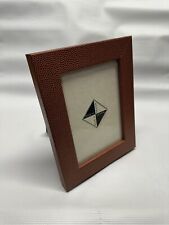 Sports Frame For 5” x 7” Photo - Football/Basketball Dimpled Leather picture