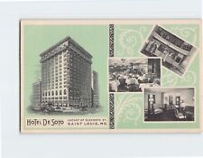 Postcard Hotel De Soto St. Louis Missouri USA picture