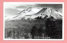 Mt. Shasta California 1940's Postcard RPPC picture