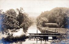ARLINGTON VT - Lathrop's Mill Pond Real Photo Postcard rppc picture