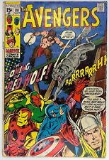 Avengers #80, 1st Appearance Red Wolf, FR, Marvel Comics 1970, *combine shipping picture