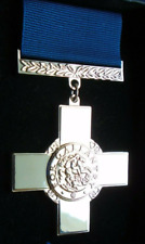 GC, THE GEORGE CROSS FULL SIZE MEDAL & RIBBON, REPRODUCTION picture