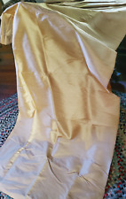 14 Yards of Honey-colored Dupioni Silk Fabric Length  40 inches across picture