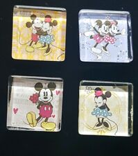 Disney Magnet Set 4 Vintage Mickey Minnie Love Collectible  picture
