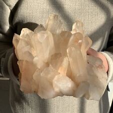 9LB Natural Clear quartz cluster crystal mineral healing G3728 picture