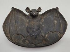 Antique 1898 Bradley & Hubbard Gothic Victorian Metal Advertising Bat Dish 3597 picture